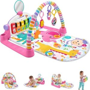 Fisher-Price Baby Playmat Deluxe Kick & Play Piano Gym With Musical